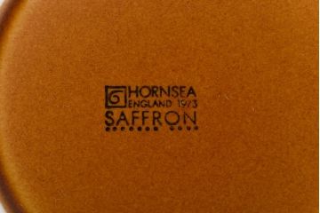 イギリスビンテージ　HORNSEA(ホーンジー)　Saffron(サフラン)　レトロでかわいらしいトリオ2客セット
