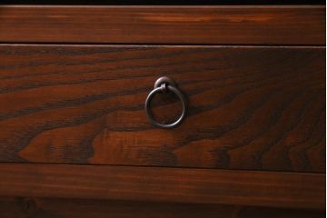 ラフジュ工房オリジナル　古建具リメイク　障子貼りに組子が映える和モダンなリビングボード(テレビ台、収納棚、戸棚、テレビボード)