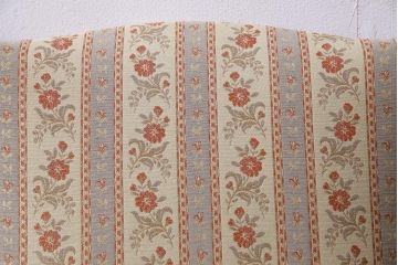 中古　神戸洋家具　永田良介商店　あたたかな雰囲気が魅力的なアームソファ(一人掛け)(定価約30万円)