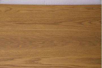 ヴィンテージ家具　イギリスビンテージ　天板オーク材　パイン材　木のぬくもり感じる上品なニーホールデスク(両袖デスク、机、在宅ワーク、在宅用ワークデスク)