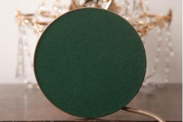 中古　海外製　豪華なガラスドロップのテーブルランプ(スタンドライト、卓上照明)