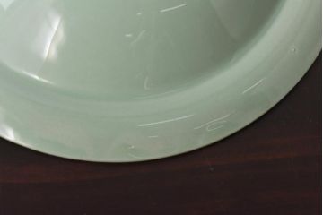 イギリスビンテージ　Woods ware(ウッズウエア)　Beryl(ベロル)　シリアルボウル2枚セット(スーププレート、深皿)