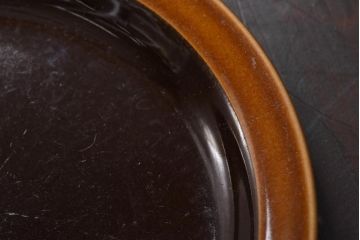イギリスビンテージ　HORNSEA(ホーンジー)　BRONTE(ブロンテ)シリーズ　トリオ2客セット(カップ、ソーサー、プレート、洋食器)