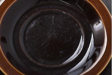 イギリスビンテージ　HORNSEA(ホーンジー)　BRONTE(ブロンテ)シリーズ　トリオ2客セット(カップ、ソーサー、プレート、洋食器)(1)