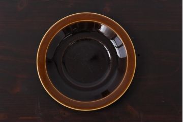 イギリスビンテージ　HORNSEA(ホーンジー)　BRONTE(ブロンテ)シリーズ　トリオ2客セット(カップ、ソーサー、プレート、洋食器)(1)