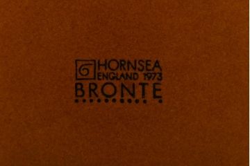 イギリスビンテージ　HORNSEA(ホーンジー)　BRONTE(ブロンテ)シリーズ　トリオ2客セット(カップ、ソーサー、プレート、洋食器)(1)