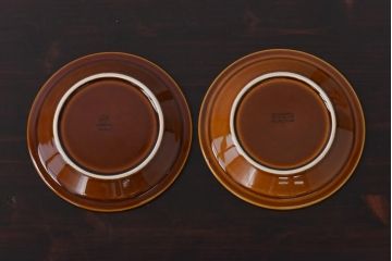 イギリスビンテージ　HORNSEA(ホーンジー)　HEIRLOOM(エアルーム)　カップ&ソーサー2客セット(洋食器)