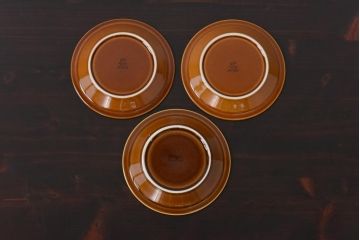 イギリスビンテージ　HORNSEA(ホーンジー)　HEIRLOOM(エアルーム)　カップ&ソーサー3客セット(洋食器)