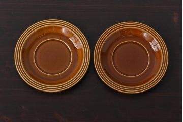 イギリスビンテージ　HORNSEA(ホーンジー)　HEIRLOOM(エアルーム)　カップ&ソーサー2客セット(洋食器)(3)