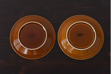 イギリスビンテージ　HORNSEA(ホーンジー)　HEIRLOOM(エアルーム)　カップ&ソーサー2客セット(洋食器)(3)