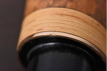 アンティーク雑貨　都山流　河野玉水　尺八　金歌口　金中継ぎ(定価約70万円)