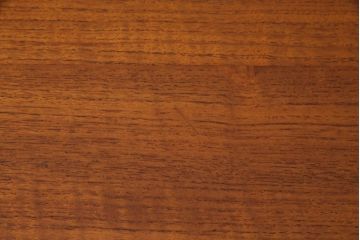 ヴィンテージ家具　北欧ビンテージ　チーク材　木のぬくもり感じるスクエアモチーフのワークデスク(両袖机、在宅ワーク、在宅用)