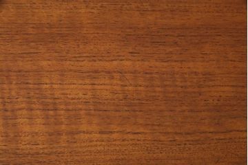 ヴィンテージ家具　北欧ビンテージ　チーク材　木のぬくもり感じるスクエアモチーフのワークデスク(両袖机、在宅ワーク、在宅用)