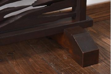 昭和初期　浮造のような木目を楽しめる衝立(つい立て、パーテーション)