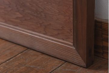 和製アンティーク　笹杢　オリエンタルな透かし模様がおしゃれな欄間(明り取り、明かり取り)