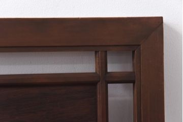 和製アンティーク　桐材くり抜き　桐紋の透かしが上品な欄間(明かり取り、明り取り)(1)