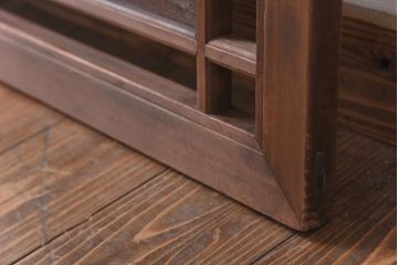 和製アンティーク　桐材くり抜き　桐紋の透かしが上品な欄間(明かり取り、明り取り)(1)