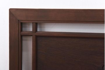 和製アンティーク　桐材くり抜き　桐紋の透かしが上品な欄間(明かり取り、明り取り)(1)