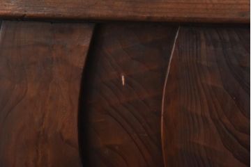 和製アンティーク　波型の桟が個性的な珍しい無双欄間(明かり取り、明り取り)(1)