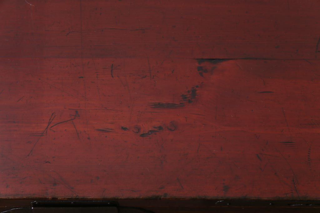 アンティーク家具　明治大正期　前面桐材　巾着金具付き　繊細な職人技が光る貫録のある松本箪笥(衣装箪笥、桐箪笥、桐たんす)(1)