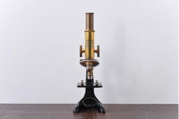 アンティーク雑貨　Ernst Leitz wetzlar No.231642 顕微鏡(マイクロスコープ、ライカ)
