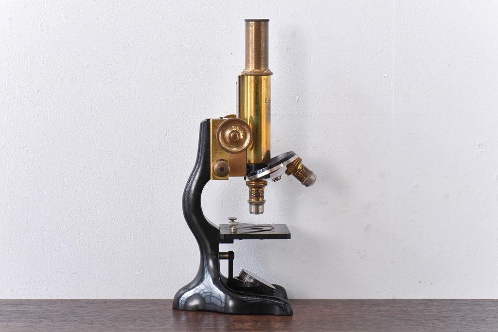 アンティーク雑貨　Ernst Leitz wetzlar No.231642 顕微鏡(マイクロスコープ、ライカ)