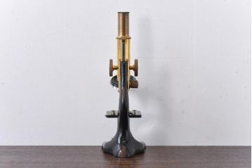アンティーク雑貨　Ernst Leitz wetzlar No.231642 顕微鏡(マイクロスコープ、ライカ)