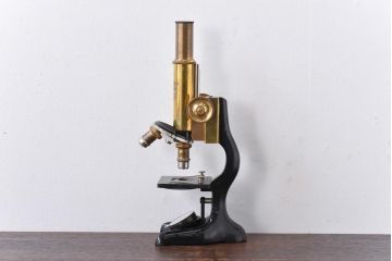 アンティーク雑貨　Ernst Leitz wetzlar No.231642 顕微鏡(マイクロスコープ、ライカ)