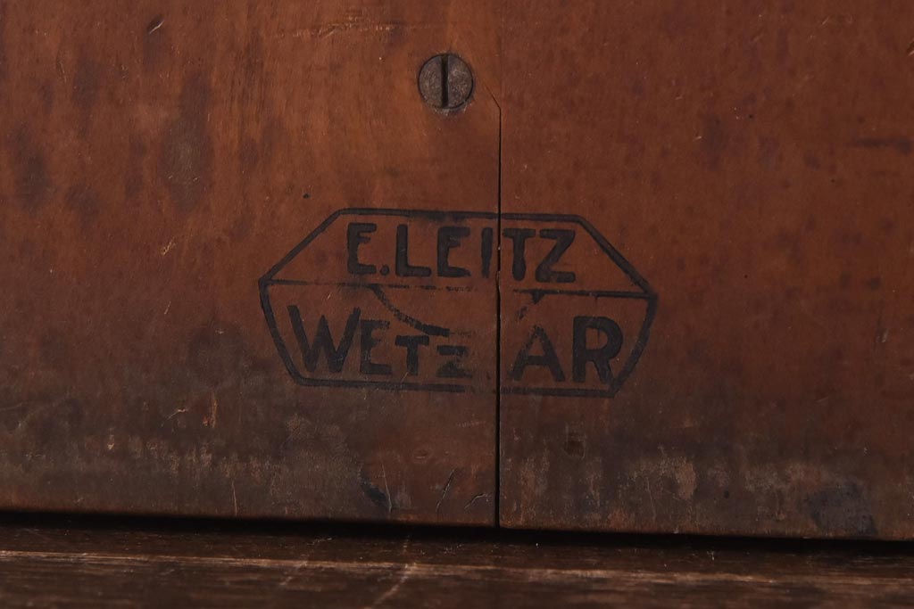 アンティーク雑貨　Ernst Leitz wetzlar No.231642 顕微鏡(マイクロスコープ、ライカ)