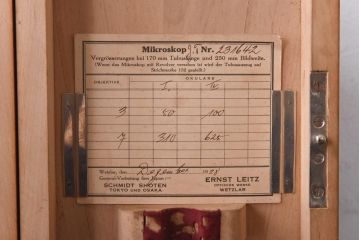 アンティーク雑貨　Ernst Leitz wetzlar No.231642 顕微鏡(マイクロスコープ、ライカ)