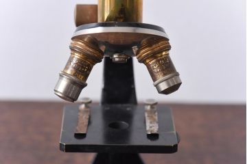 アンティーク雑貨　Ernst Leitz wetzlar No.231642 顕微鏡(マイクロスコープ、ライカ)