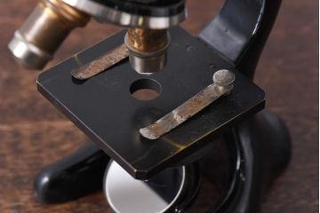 アンティーク雑貨　Ernst Leitz wetzlar No.231642 顕微鏡(マイクロスコープ、ライカ)
