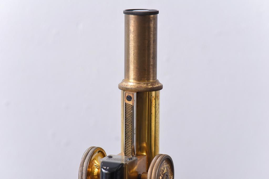 アンティーク雑貨　Ernst Leitz wetzlar No.231642 顕微鏡(マイクロスコープ、ライカ)