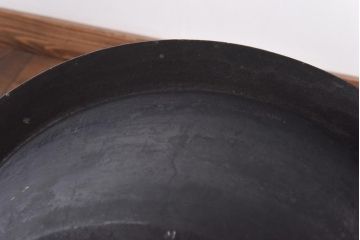 アンティーク雑貨　昭和中期　特大　口径52　銅製羽釜(つば釜)