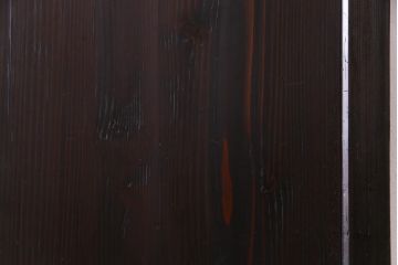 和製アンティーク　障子紙貼り　明治大正期の風情あふれる板戸2枚セット(引き戸、建具)