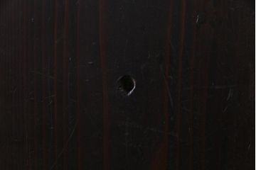 和製アンティーク　障子紙貼り　明治大正期の風情あふれる板戸4枚セット(引き戸、建具)