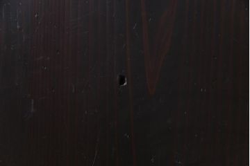 和製アンティーク　障子紙貼り　明治大正期の風情あふれる板戸4枚セット(引き戸、建具)