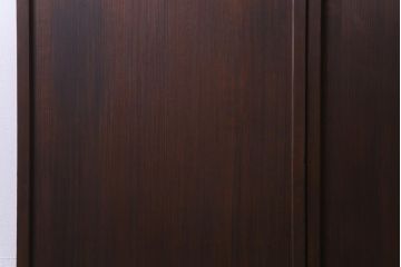 和製アンティーク　大正昭和初期　杉材柾目　幅狭タイプ　しっとりとした木肌が上品な板戸2枚セット(建具、引き戸)