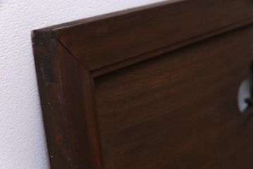 和製アンティーク　松の図　素朴な透かし意匠が魅力の欄間(明り取り、明かり取り)(R-035318)