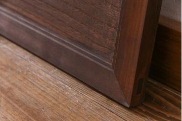 和製アンティーク　桐紋　素朴な透かし意匠が魅力の欄間(明り取り)(2)