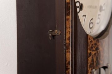 アンティーク雑貨　昭和中期　Mastery 協立時計工業株式会社(KYORITU CLOCK)　手巻き　ゼンマイ式振り子時計(柱時計、壁掛け時計)