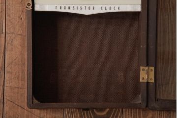 アンティーク雑貨　中古　SEIKOSHA(精工舎、セイコー)　内部交換済・電池式　レトロモダンな壁掛け時計(柱時計)