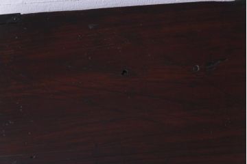 アンティーク家具　和製アンティーク　木地呂塗り　前面ケヤキ材　漆塗りが美しい菊唐草金具の仙台箪笥(野郎箪笥、衣装箪笥)
