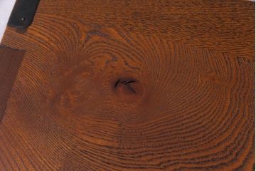 アンティーク家具　上手物!　三方ケヤキ前面玉杢材　漆塗り　箪笥リメイクリビングボード(ローボード、引き出し)(2)