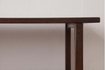 中古　指物家具　桑材　落ち着いた和の雰囲気が漂う上品な茶棚(飾り棚)