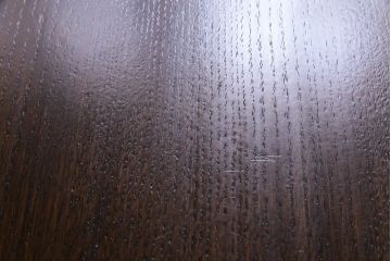 中古　輸入家具　オーク材　背面まで意匠が凝らされたベルギー製の高級ワークデスク、在宅ワーク、在宅用(両袖机)(定価約46万円)