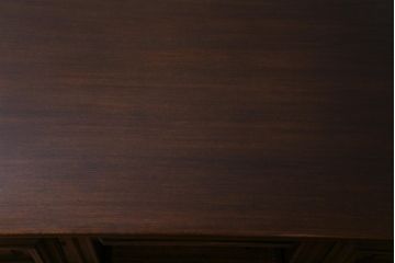 中古　輸入家具　オーク材　背面まで意匠が凝らされたベルギー製の高級ワークデスク、在宅ワーク、在宅用(両袖机)(定価約46万円)