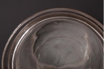 アンティーク雑貨　昭和レトロ　昔懐かしい雰囲気を演出する丸型ガラスビン(ガラス瓶、キャニスター)