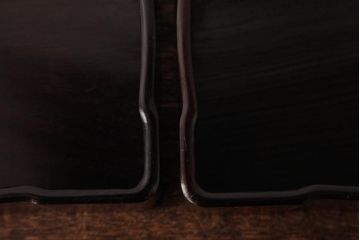 アンティーク雑貨　和製アンティーク　箱付　唐木　紫檀材　煙草盆・火入