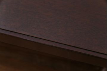 中古美品　松本民芸家具　和洋折衷の空間と相性の良いC型センターテーブル(ローテーブル)(定価約19万円)